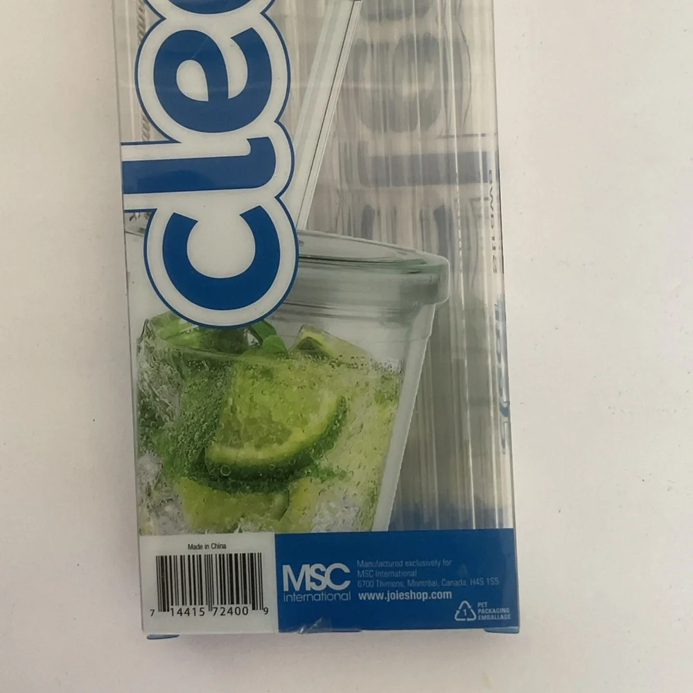 Joie Reusable Drinking Straws Pack of 20 NWT